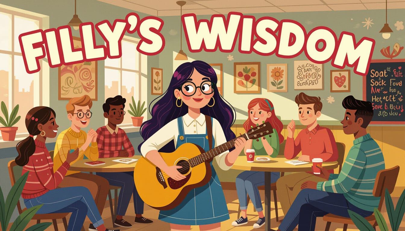 Filly's Wisdom: A Community Anthem in Whimsical Style