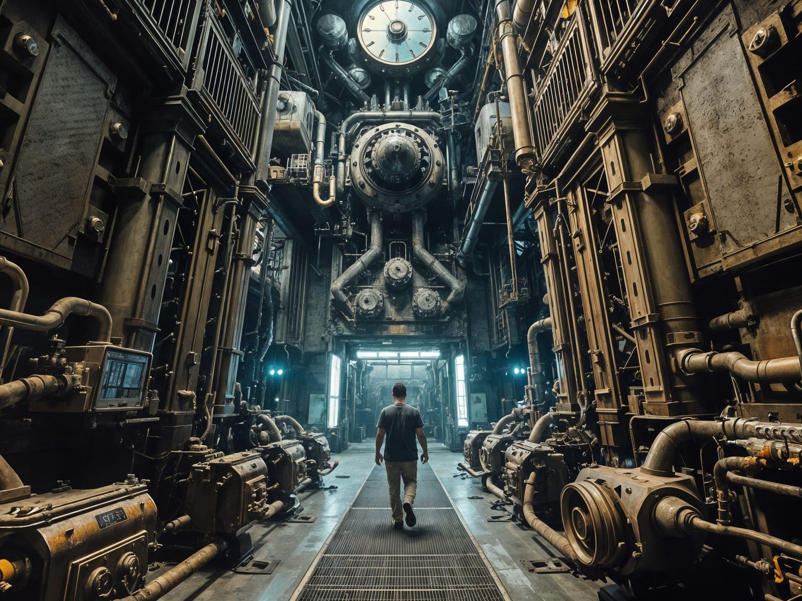 Gigantic Mechanical Titan Reveals Its Inner Machinery