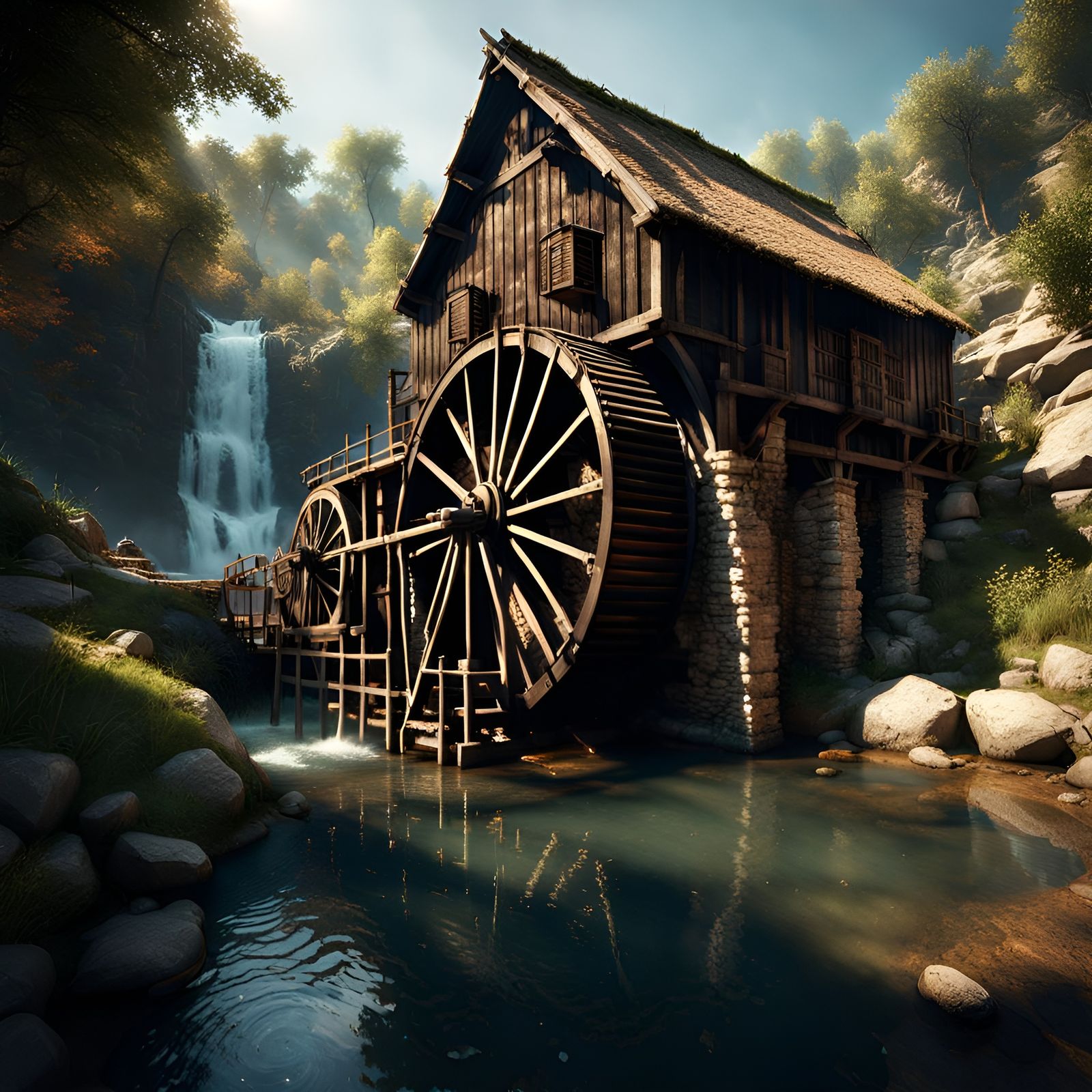 Old Water Mill