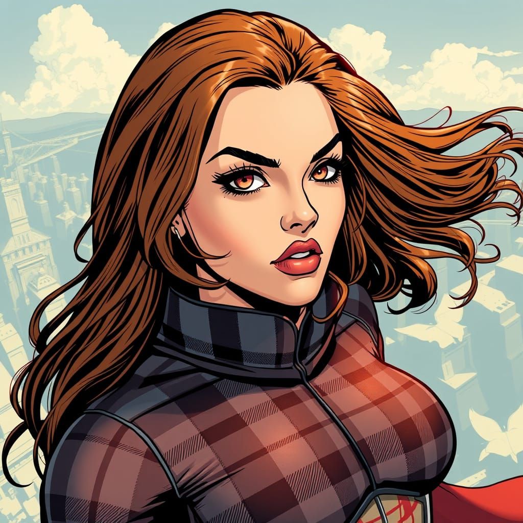 Female Superhero Creates Vibrant New World in Comic Book Sty...