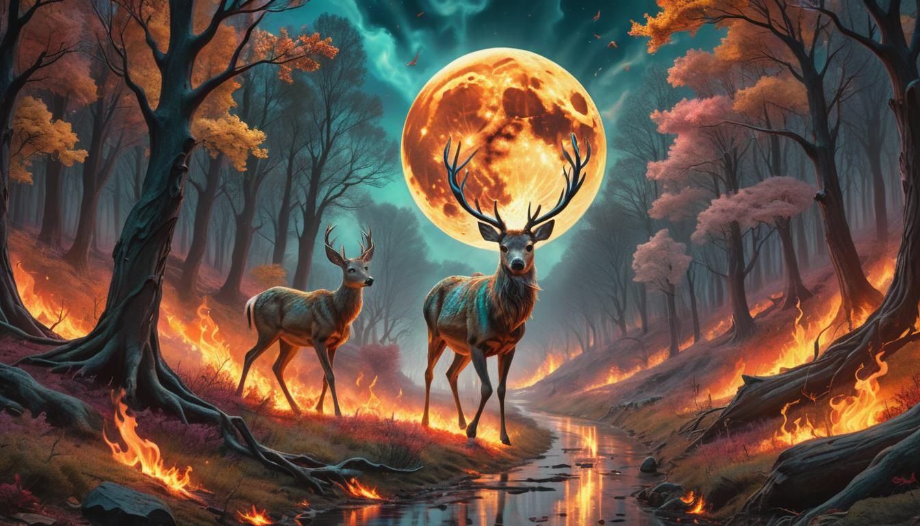 Burning Forest