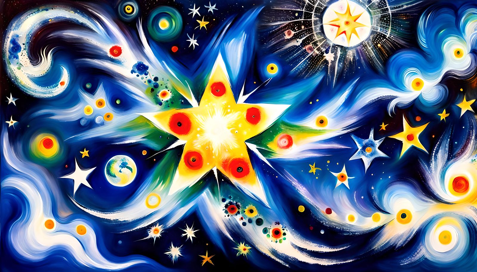 Star Formation in a Dreamy Chagall-Style Universe