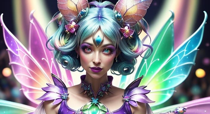 Ipsy Tipsy Toggledy Tog Dancing in Whimsical Fantasy Art