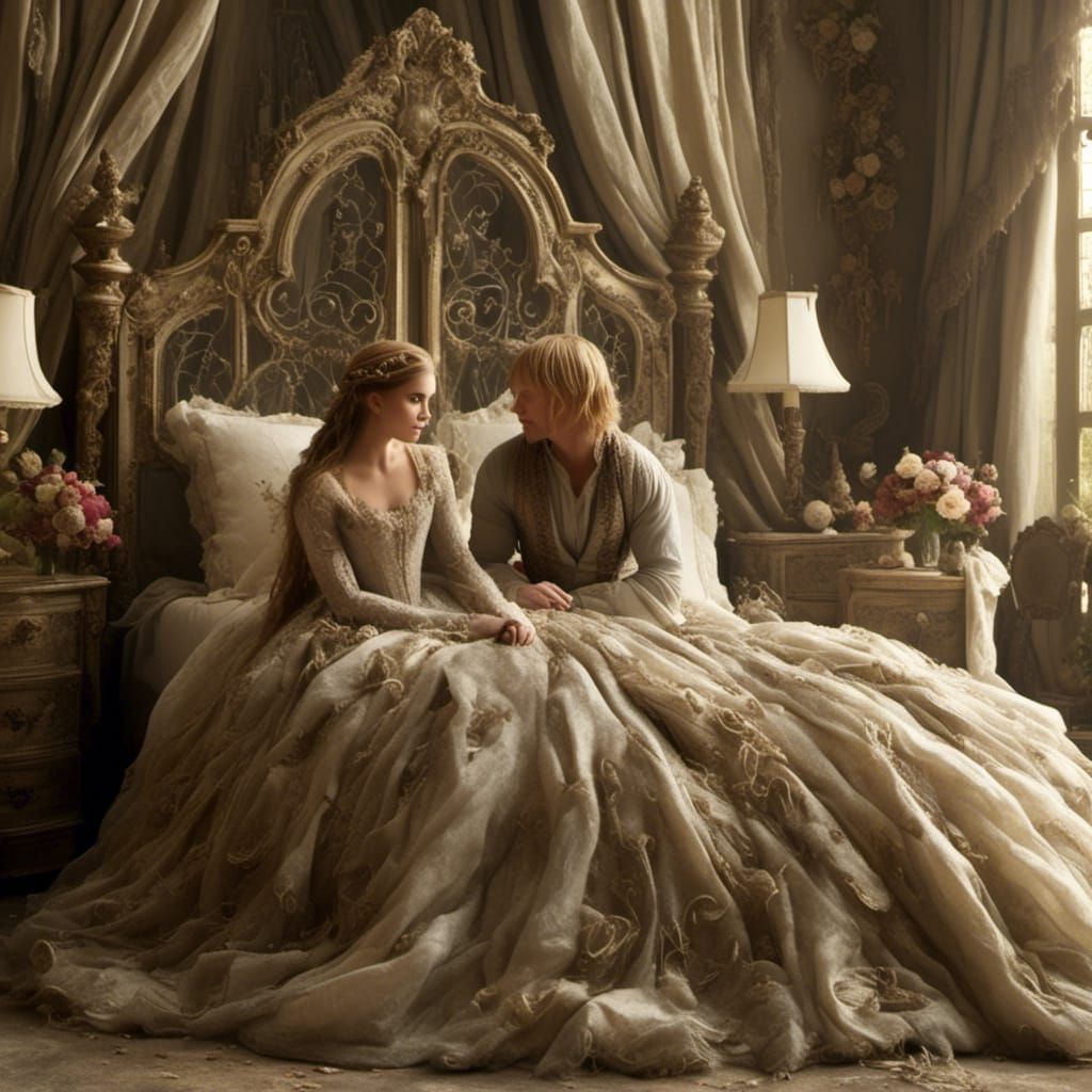 Emma Watson and Rupert Grint as Rapunzel and Rogue