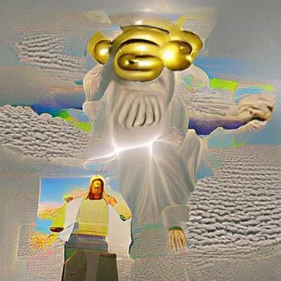 AI Generated Image of a God