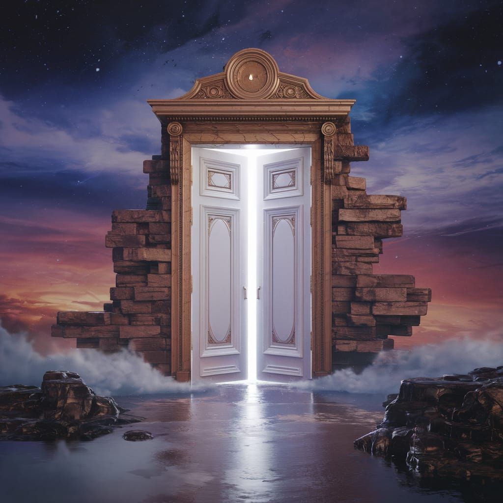 Cosmic Portal: Doorway to Another World