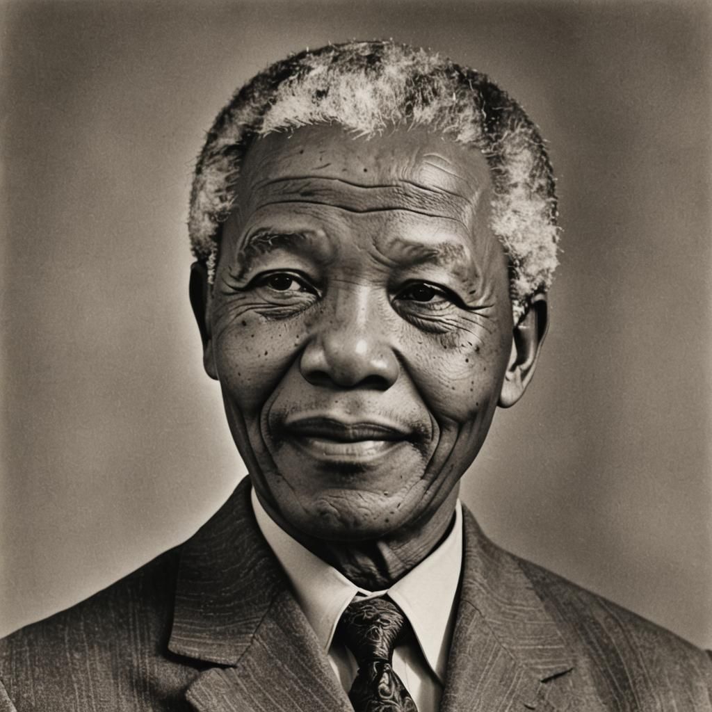 AI Portrait of Nelson Mandela