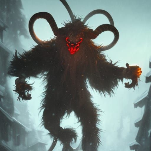 Krampus vs Santa Claus: A Dark Fantasy Masterpiece