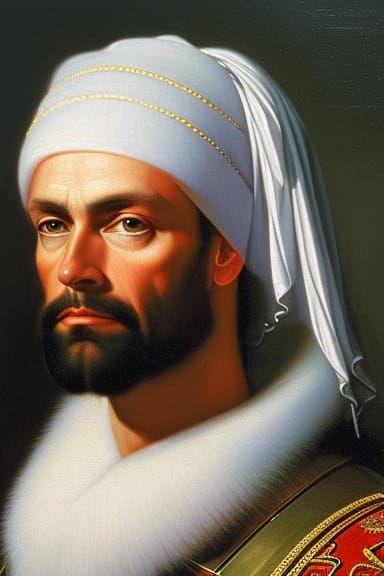 Randy Macho Man Savage, renaissance painting