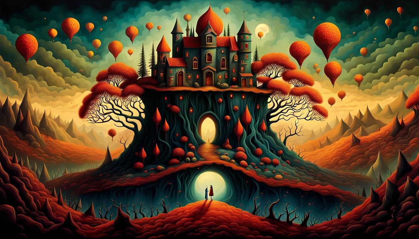 Surreal Battlefield: Heaven and Hell Meet