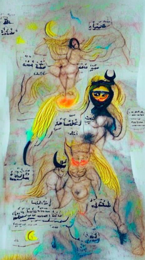 مارد: نوع أقوى من الجن يحاول سرقة المعلومة من الجنة  Marid: a stronger type of jinn, trying to steal information from he...