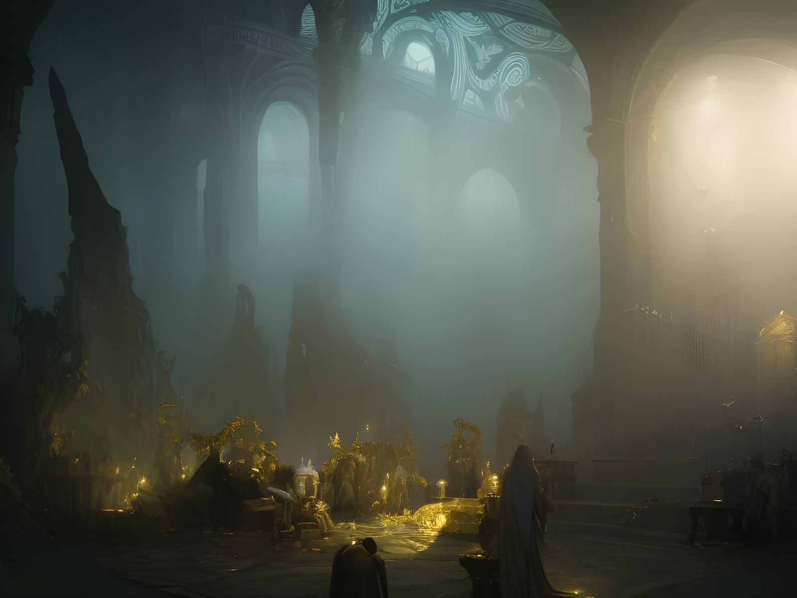 Hall of Tithing in the Court of Unseelie Fae