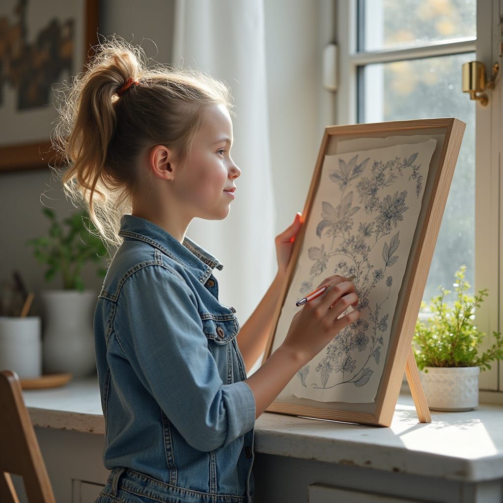 Generated Image Based on Simple Prompt