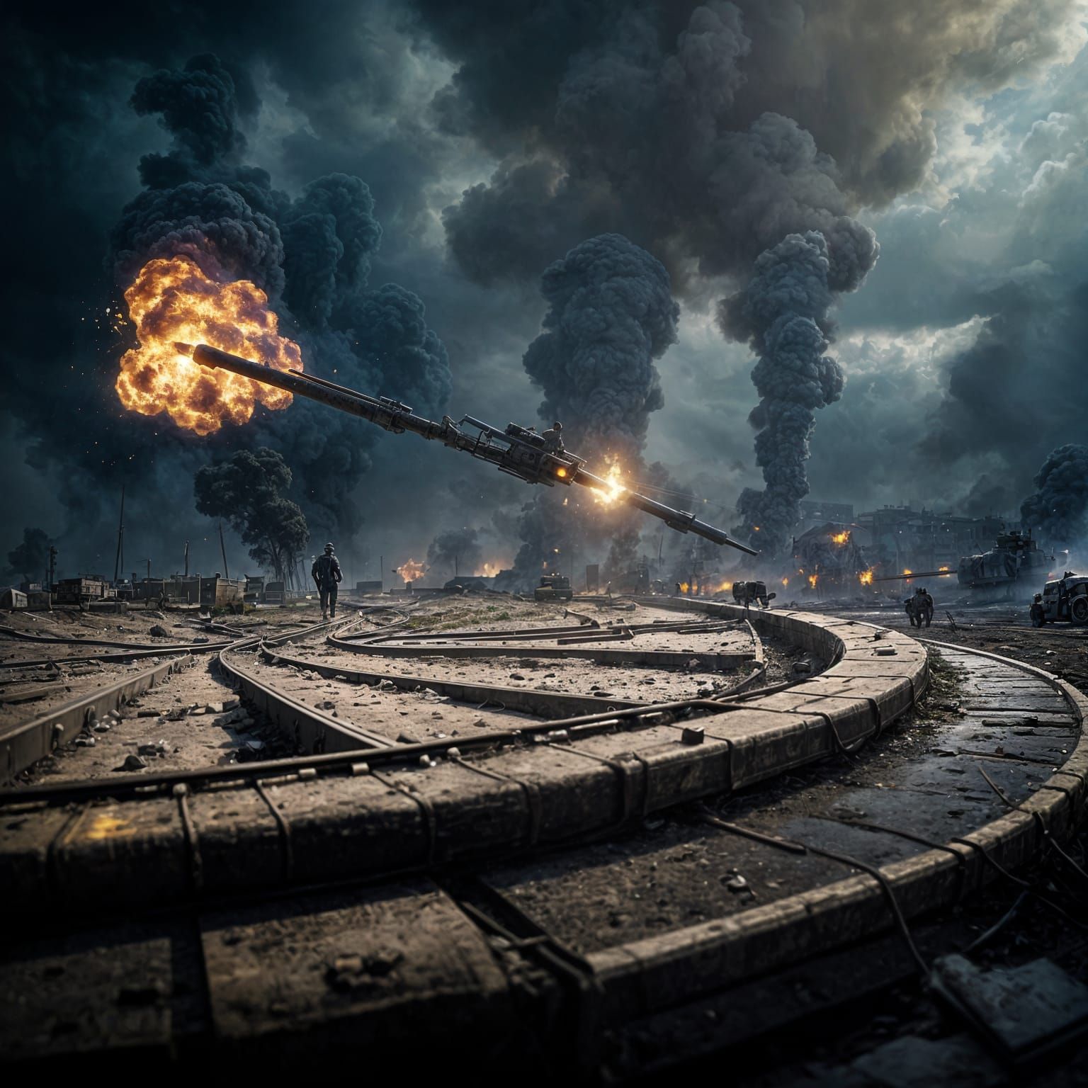 Peaky Blinders in a Dark Fantasy Warzone