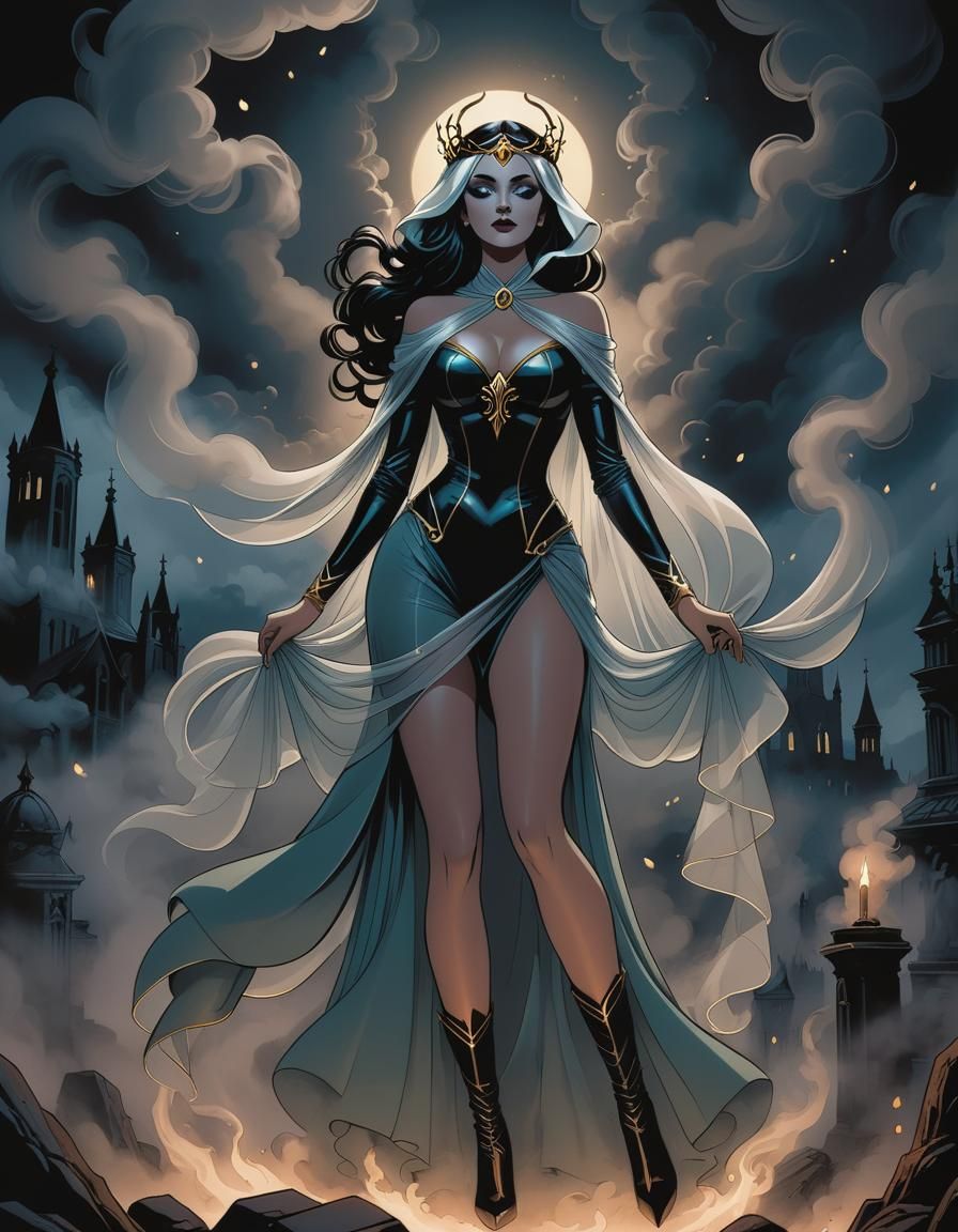 Seraphine, Goddess of Whispers - The Silent Listener