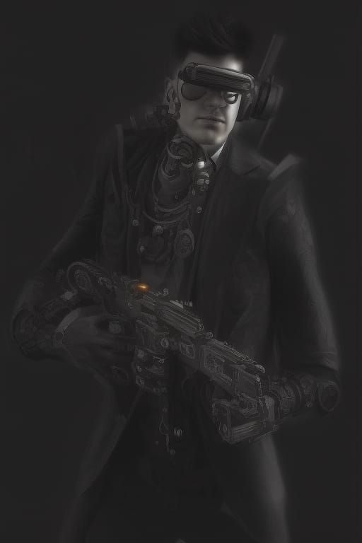 Corpo Cyberpunk Soldier