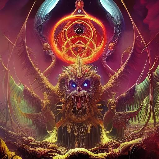 Hyperrealistic Dragon in Dramatic Splash Art