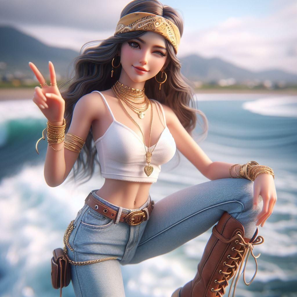 AI Generated Image of Denim Jeans