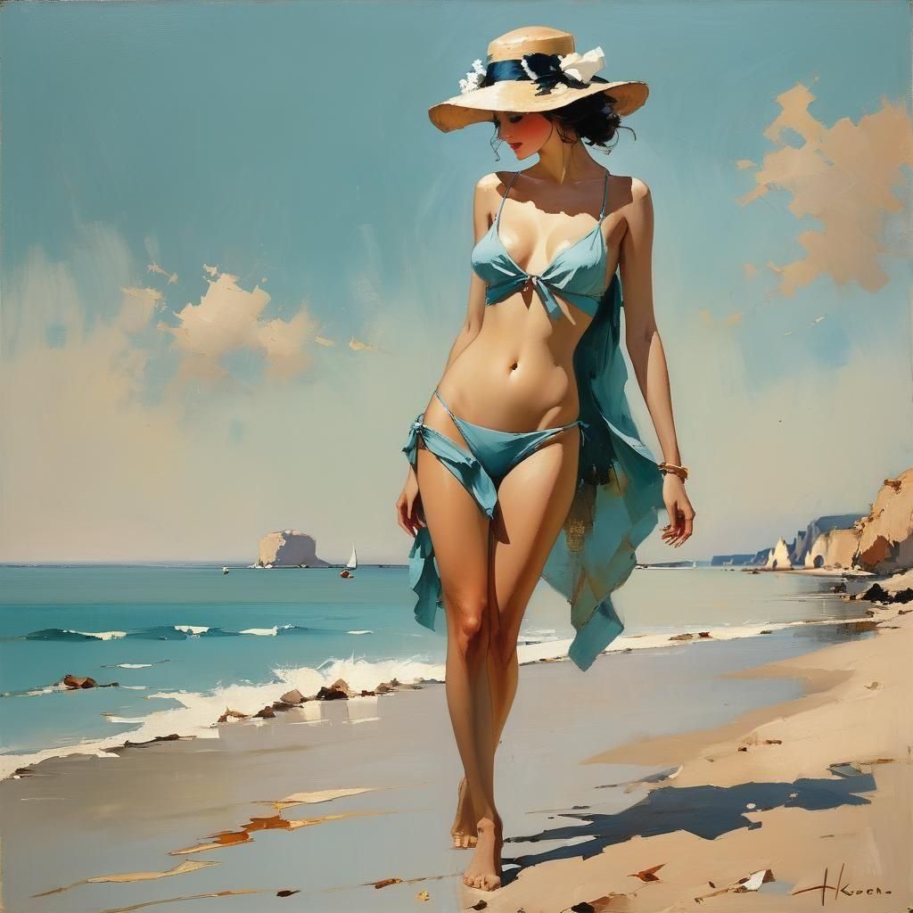 Etretat Needle Rock Formation