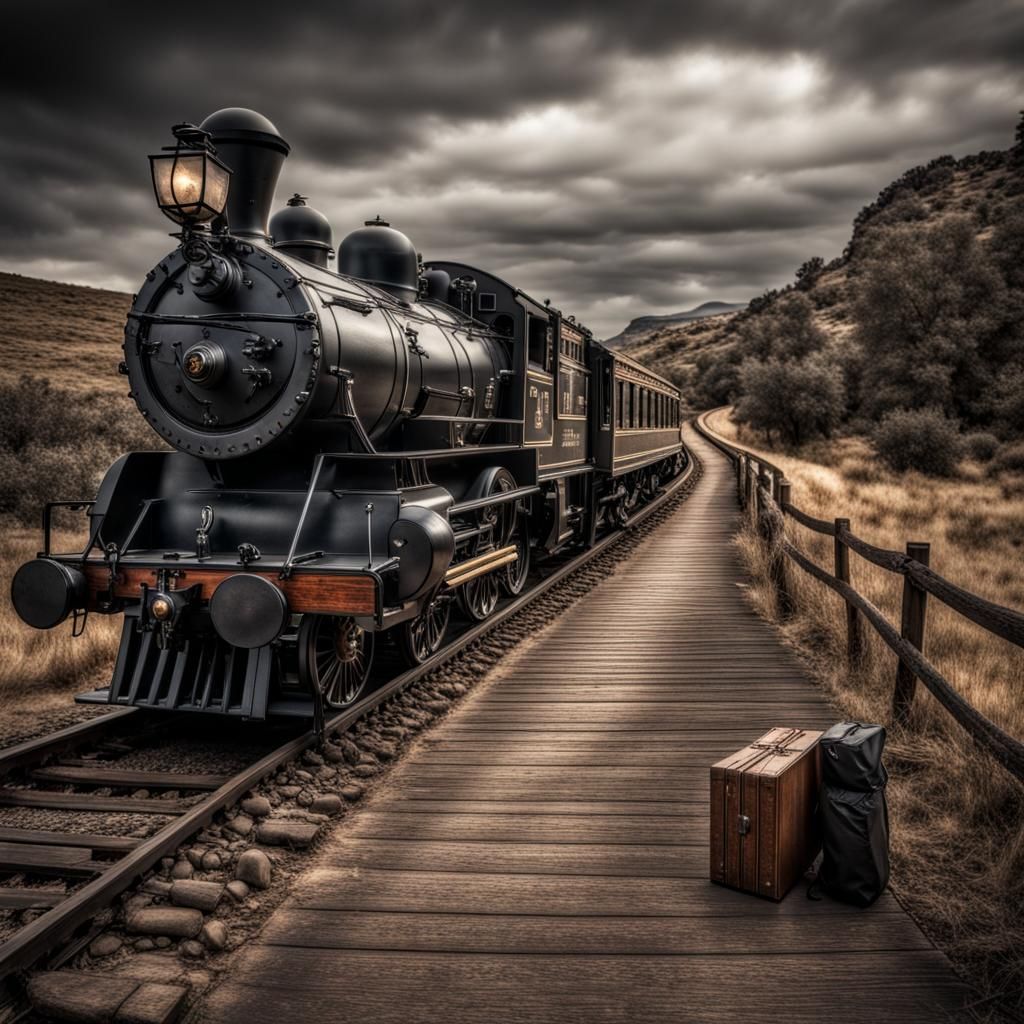 Cinematic Train Journey in High Definition