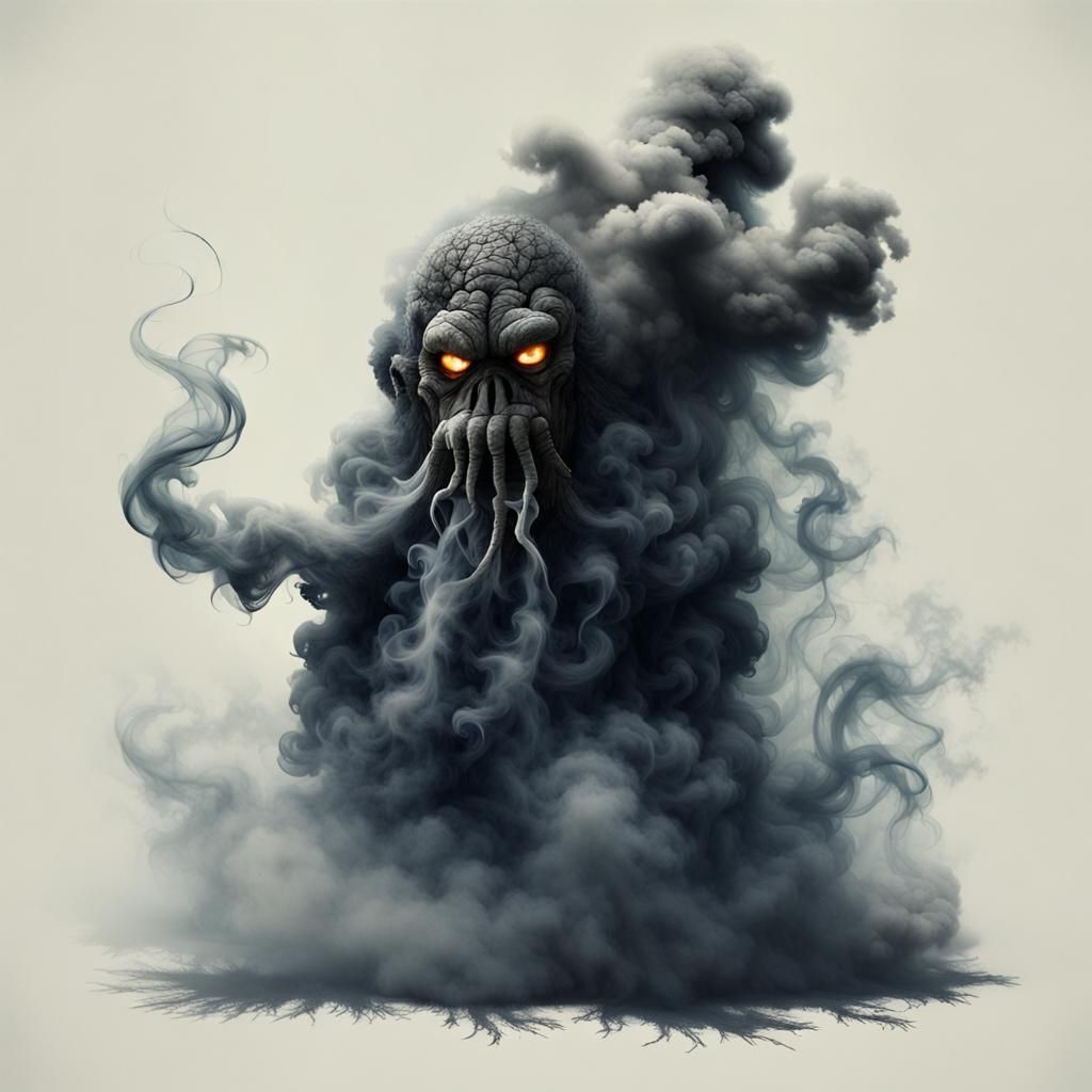 Mysterious Wispy Smoke Monster
