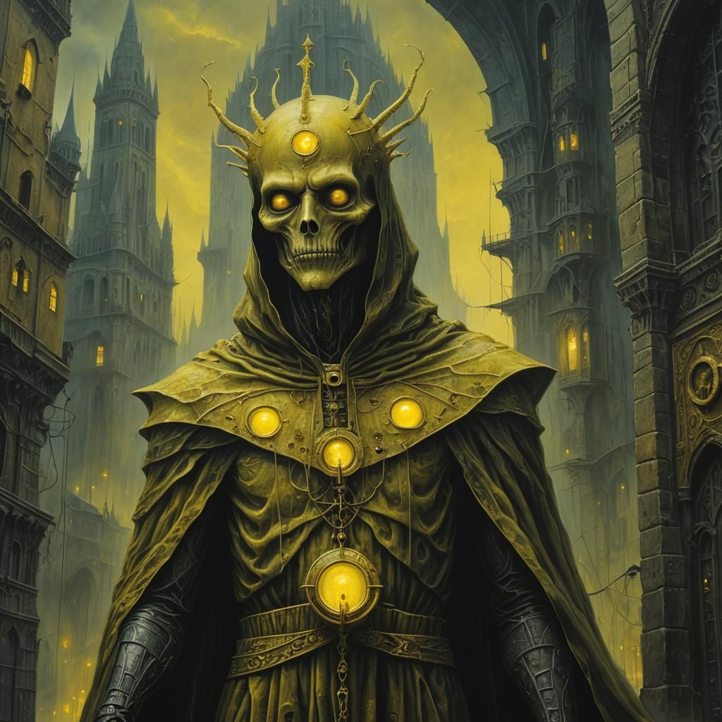 King in Yellow: Gothic Surrealism in Mystical City