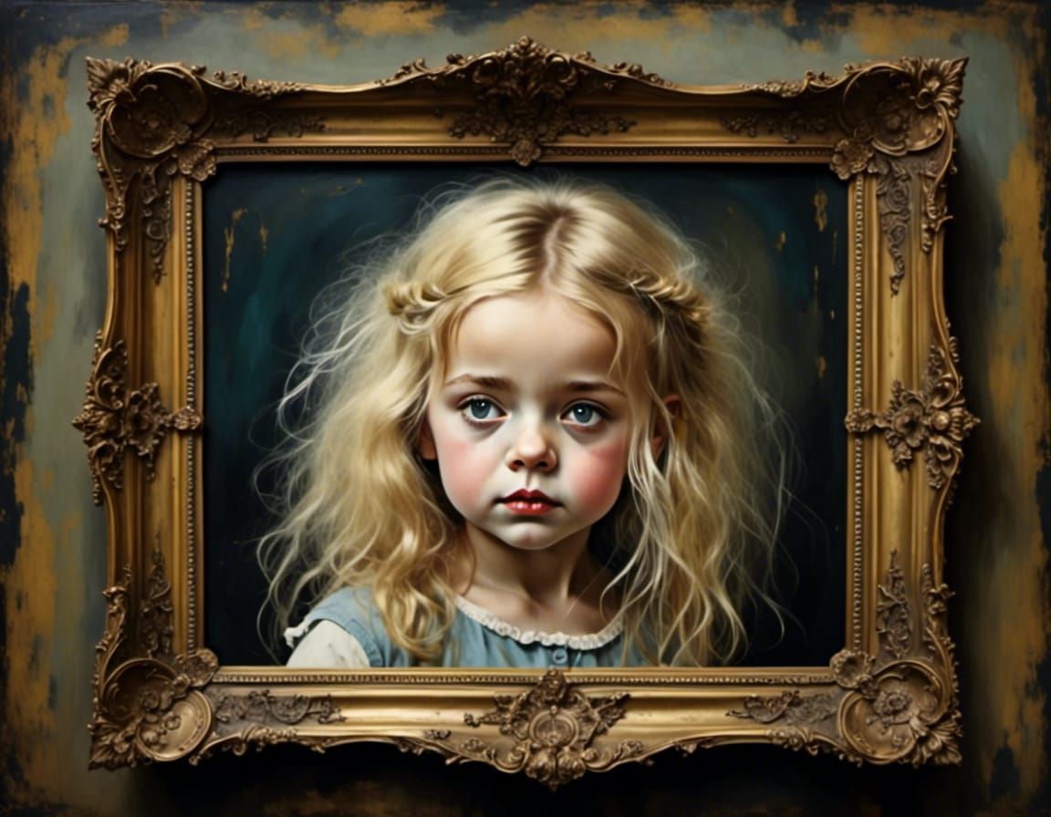 little blonde girl I