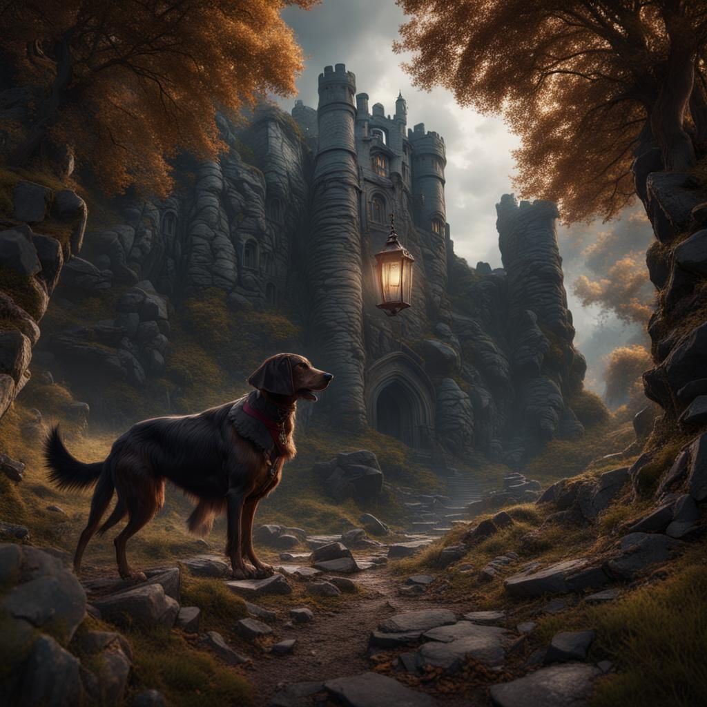 Hound of the Baskervilles: Detailed Matte Painting