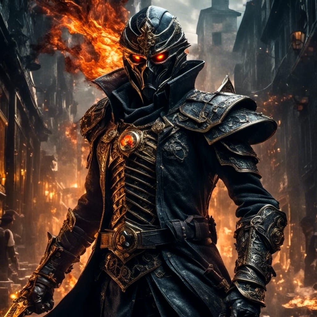 Black Luster Soldier: Dark Fantasy 3D Art