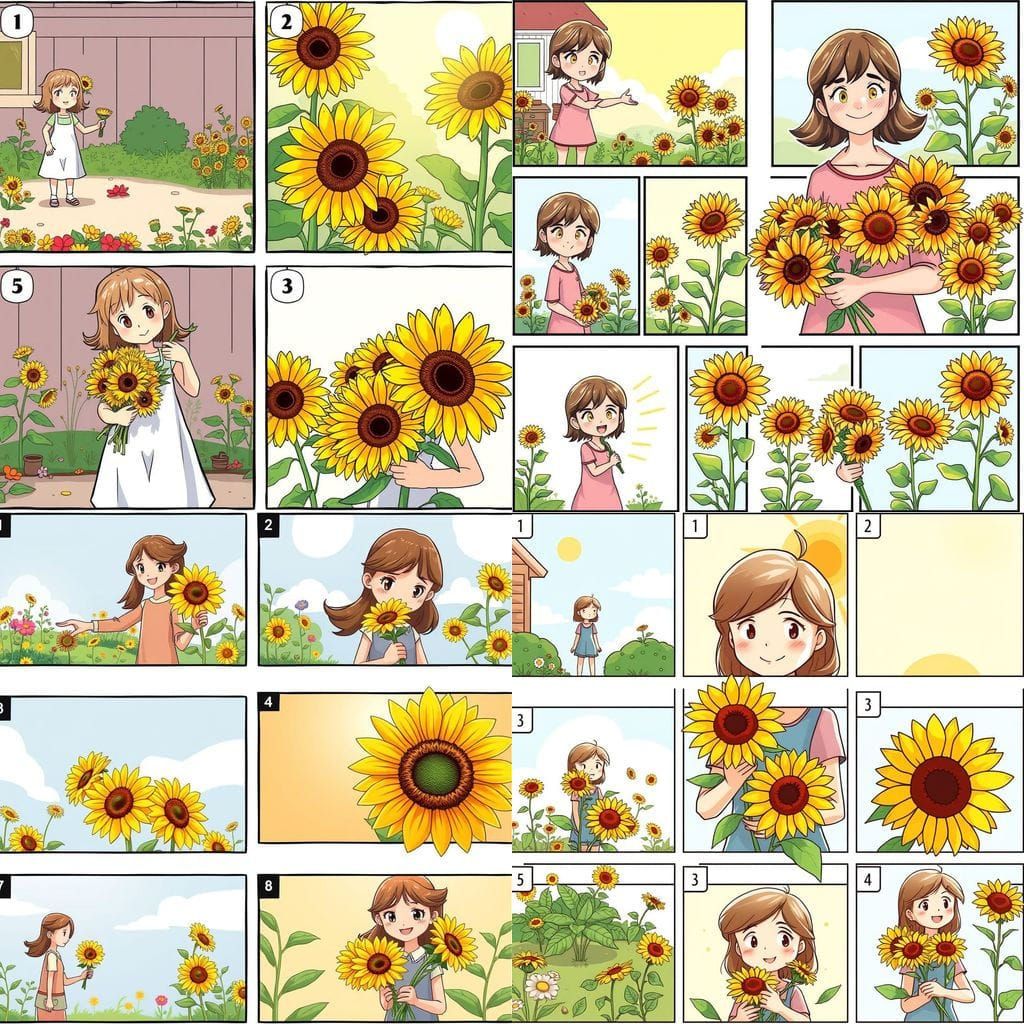 Step-by-Step Comic Strip Breakdown in 10 Motion Steps