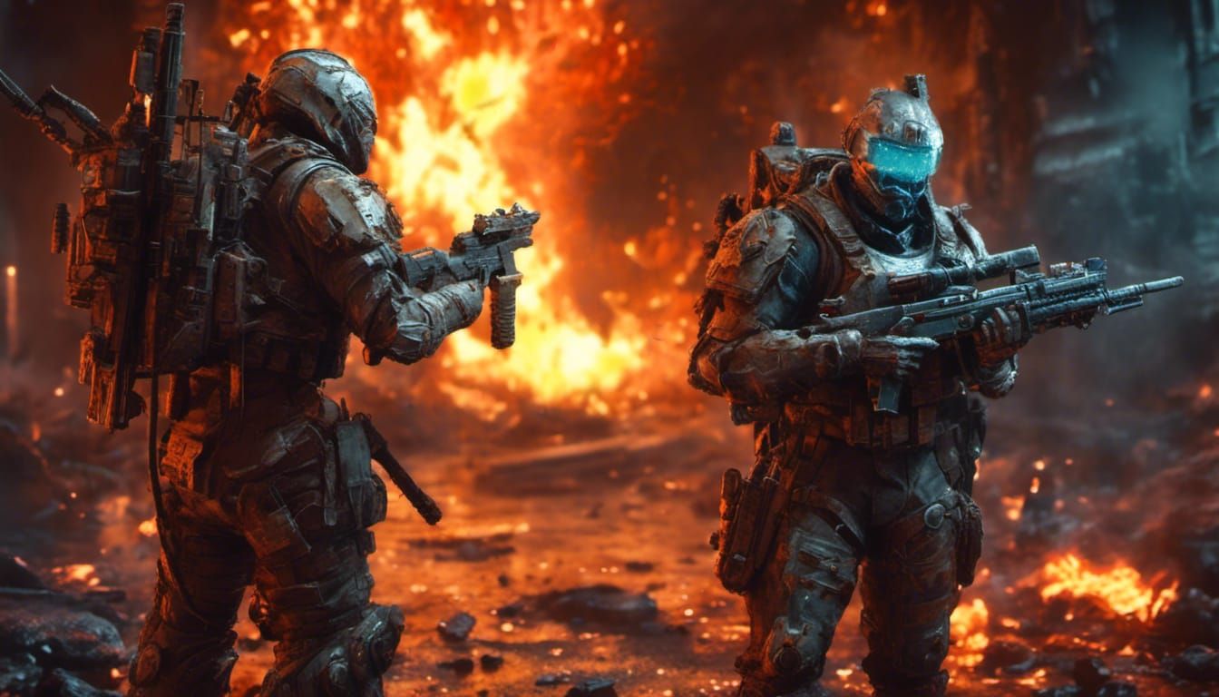 90s Soldier vs Doomsday in Sewer Battle