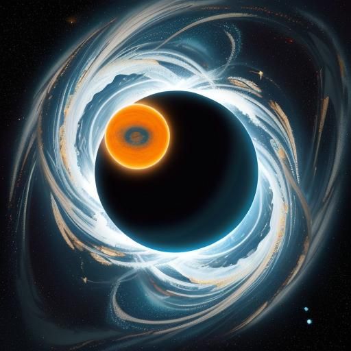 Saturn's Rings: An Oil Painting in Space