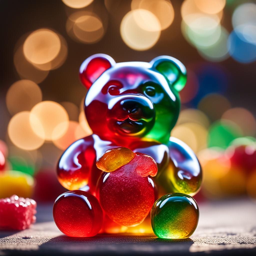 Giant Gummy Bear at Celebration: Professional Photo