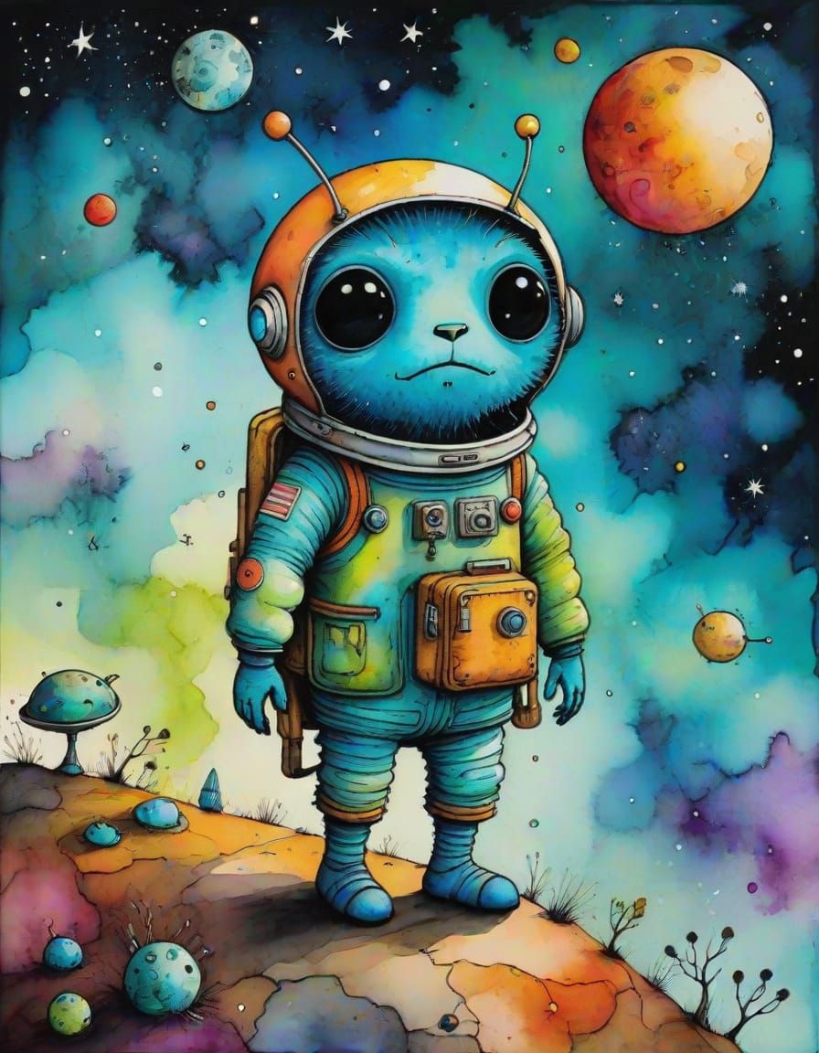 Cute  alien