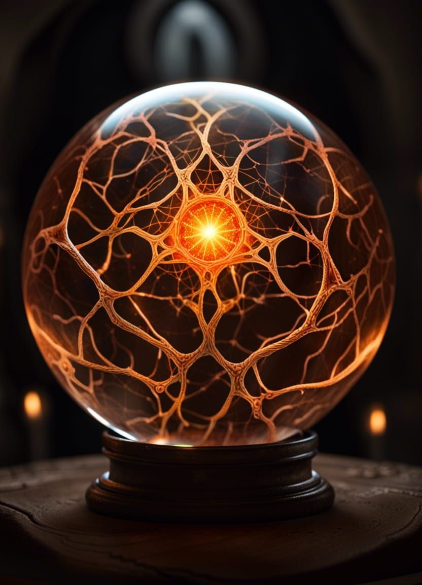 Infected Glass Sphere