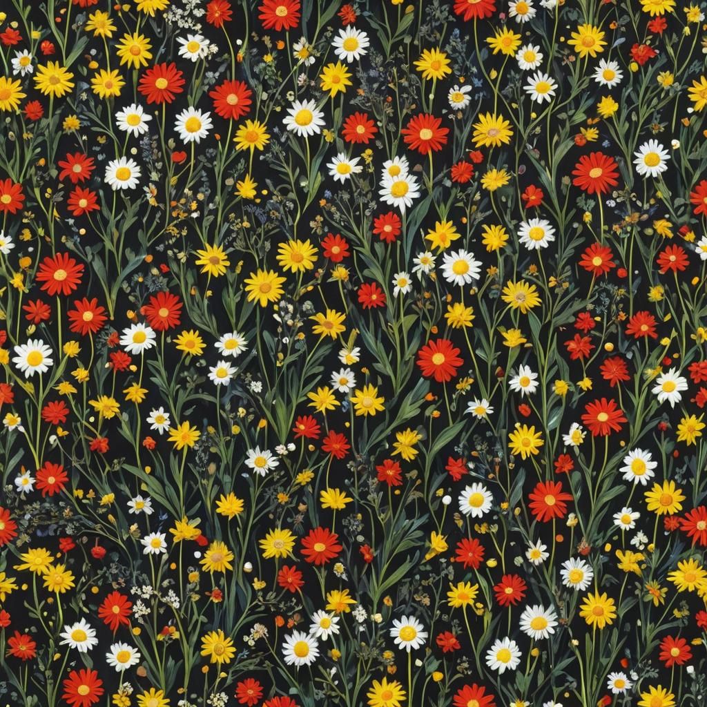 Hyperrealistic Sculpture with Fireflies and Christmas Lights