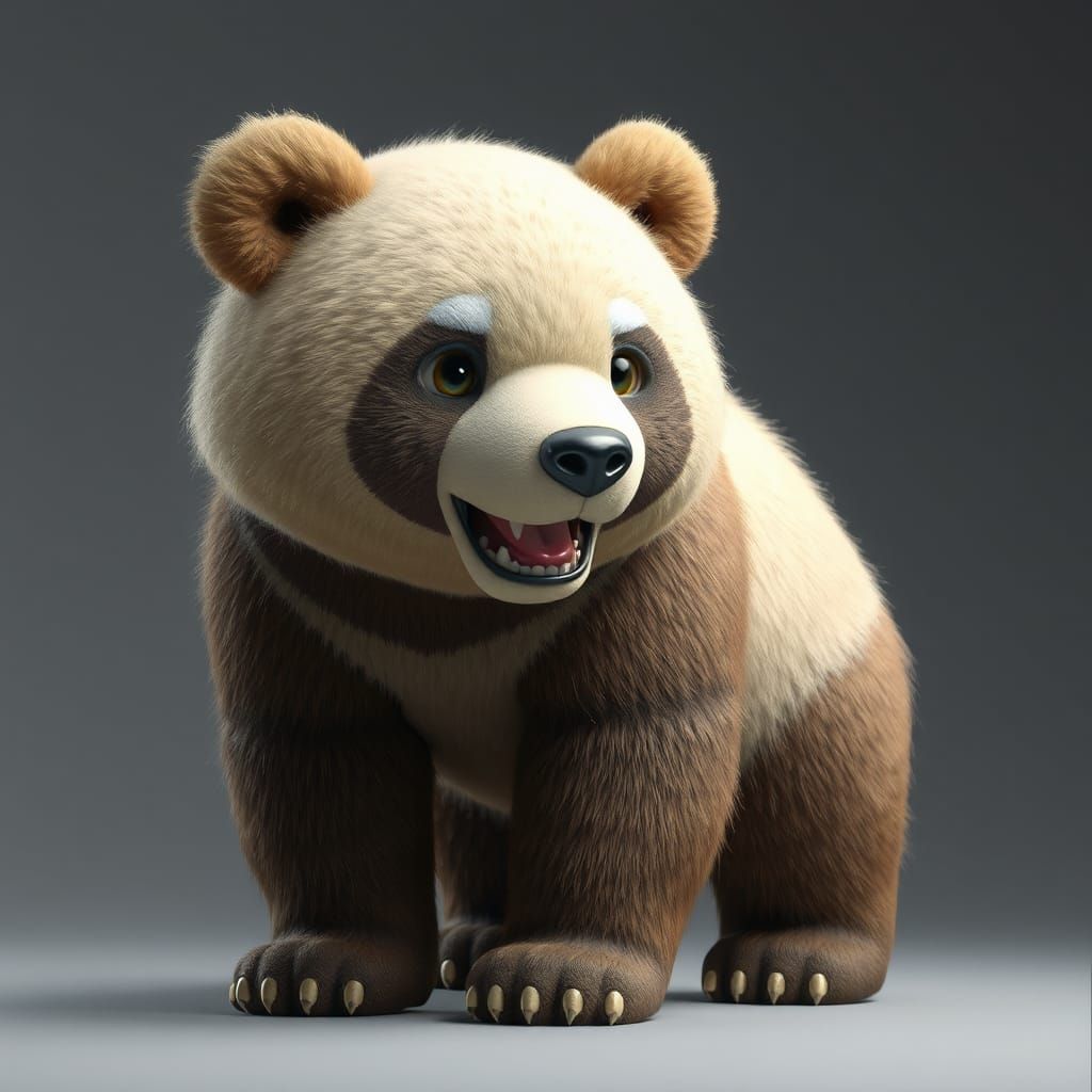 Photorealistic Rendering of Kuma