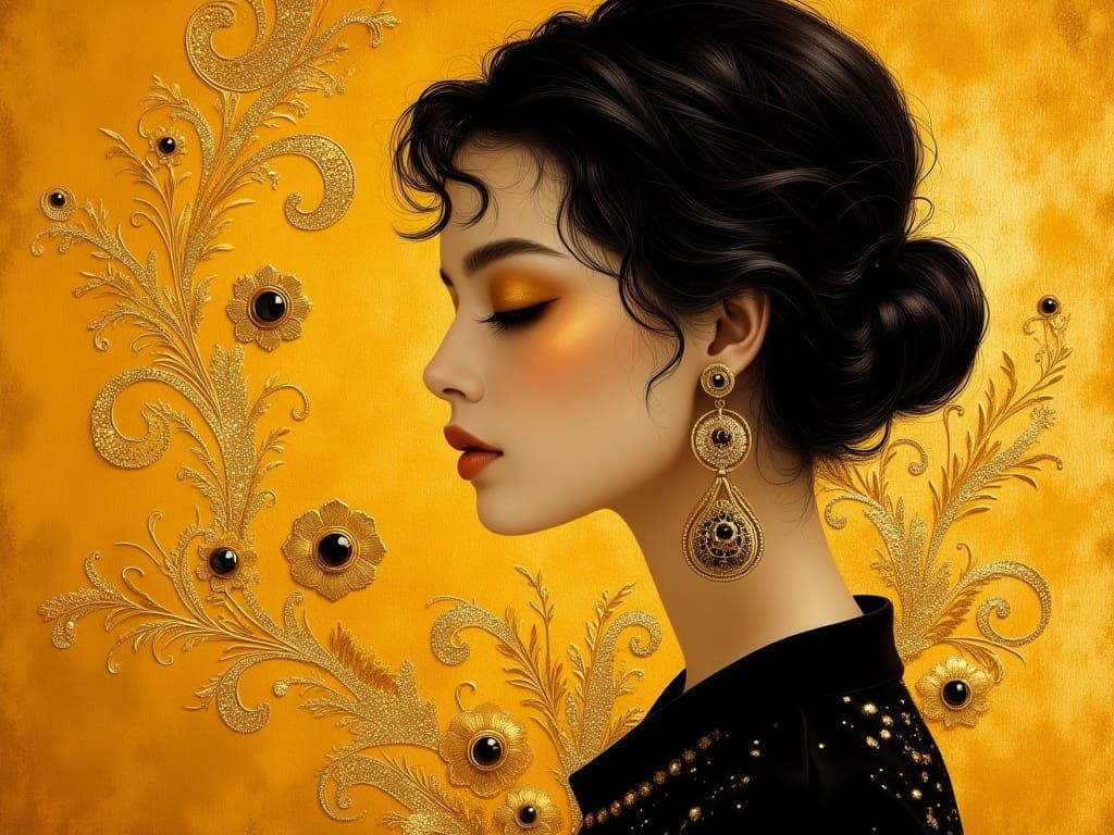 Orange, Yellow, Black.