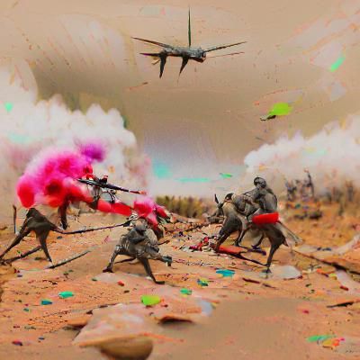 Conceptual Rendering of War and Conflict