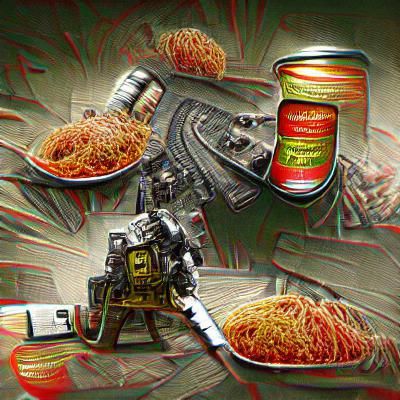 Spaghetti Mechwarrior with Sauce Explosions