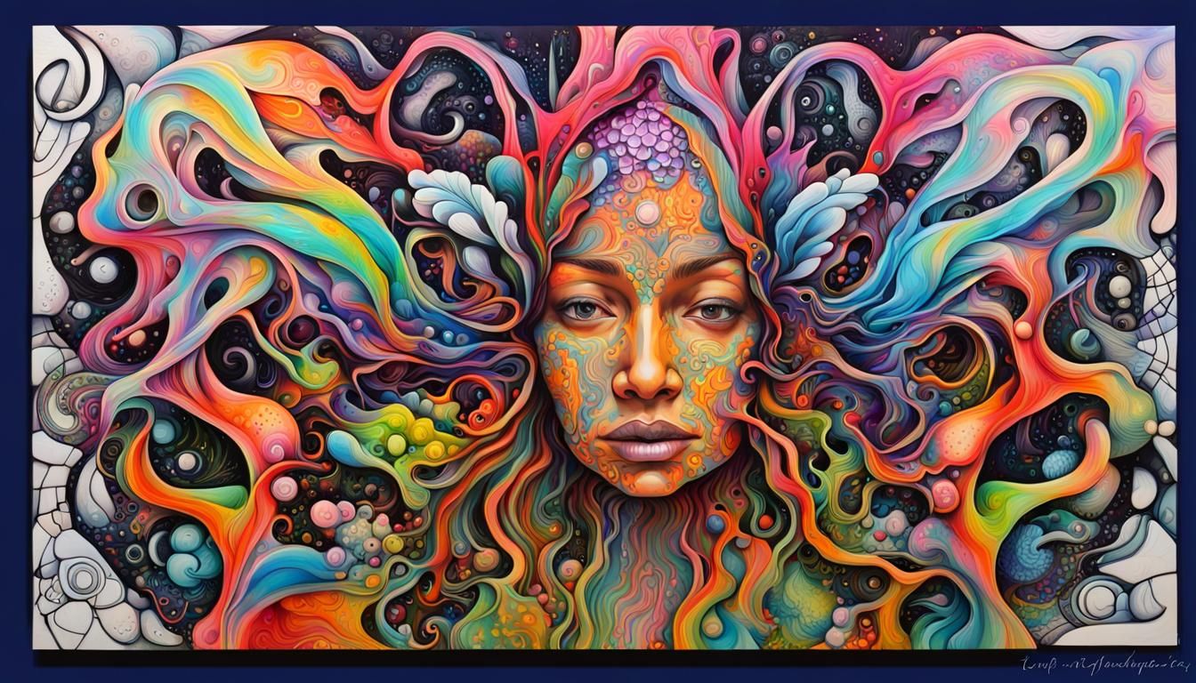 Anthropomorphic Flora in Graffiti Street Art