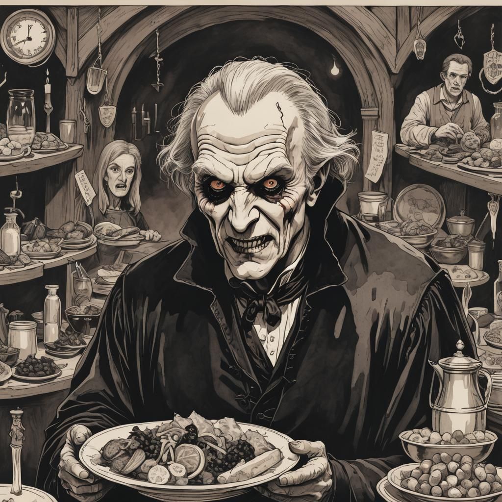 Vampire Slayer at a Buffet