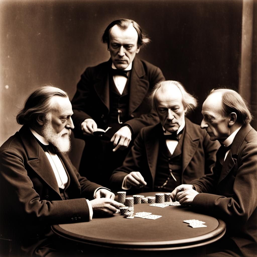 Brahms, Wagner, and Schoenberg Play Poker