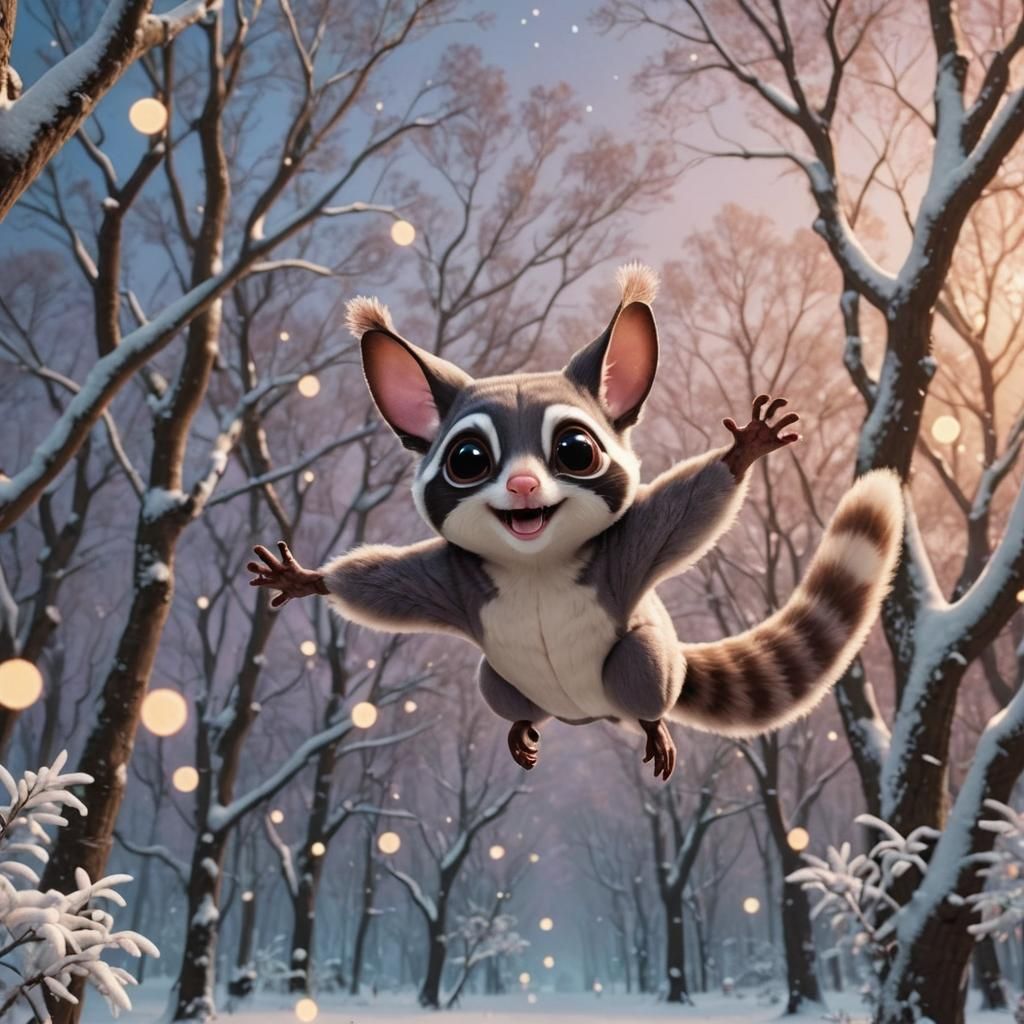 Happy little sugar glider!