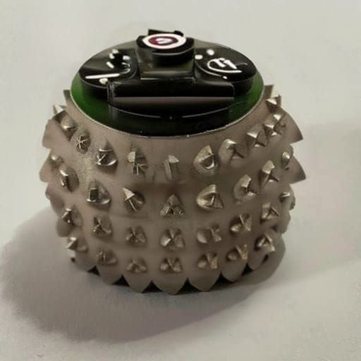 Spikes and Chevrons Backgammon Spiral