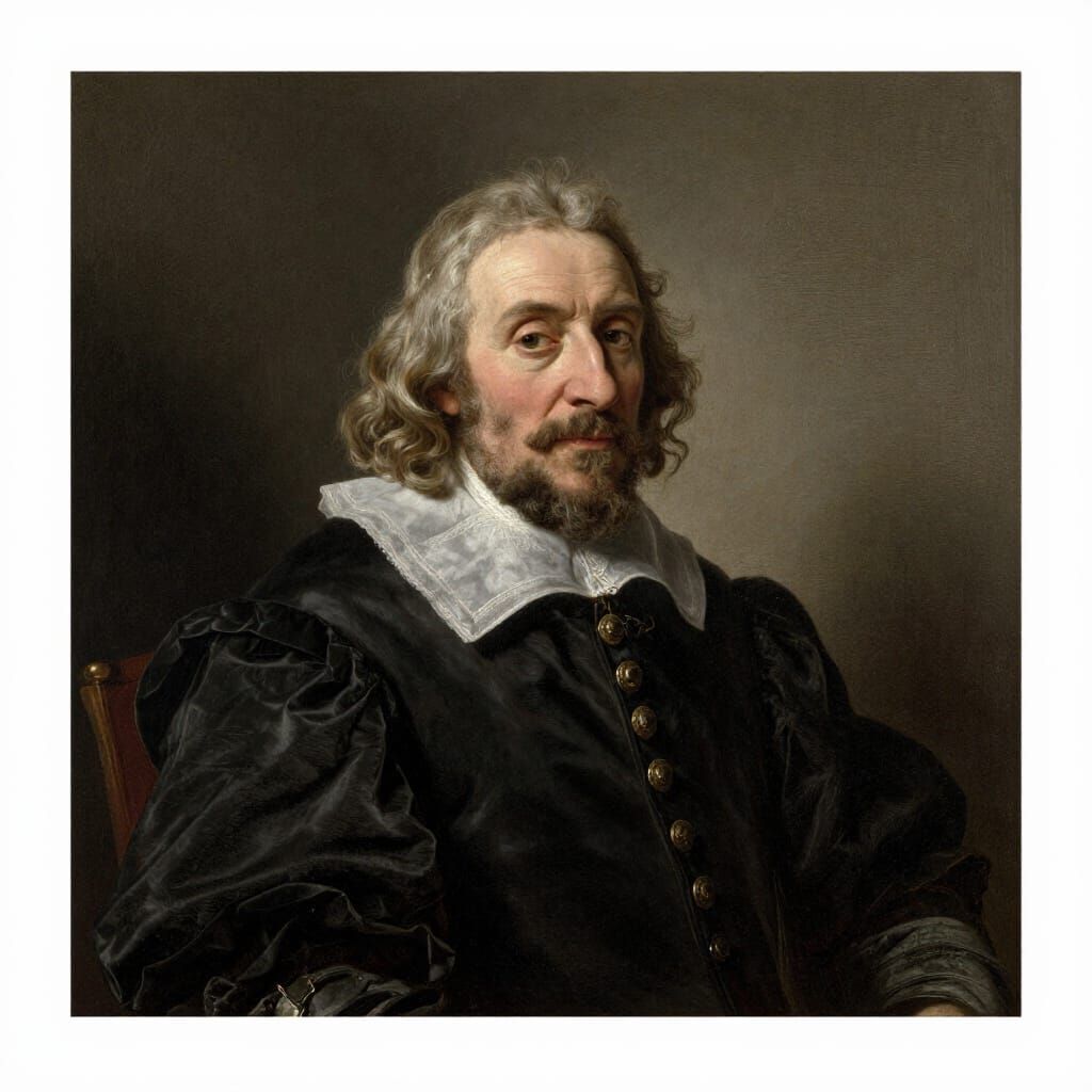 Masterpiece Portrait in the Style of Rembrandt