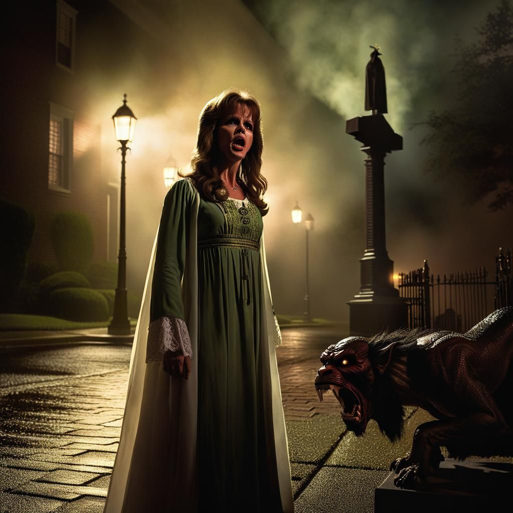 Regan MacNeil and Pazuzu from The Exorcist