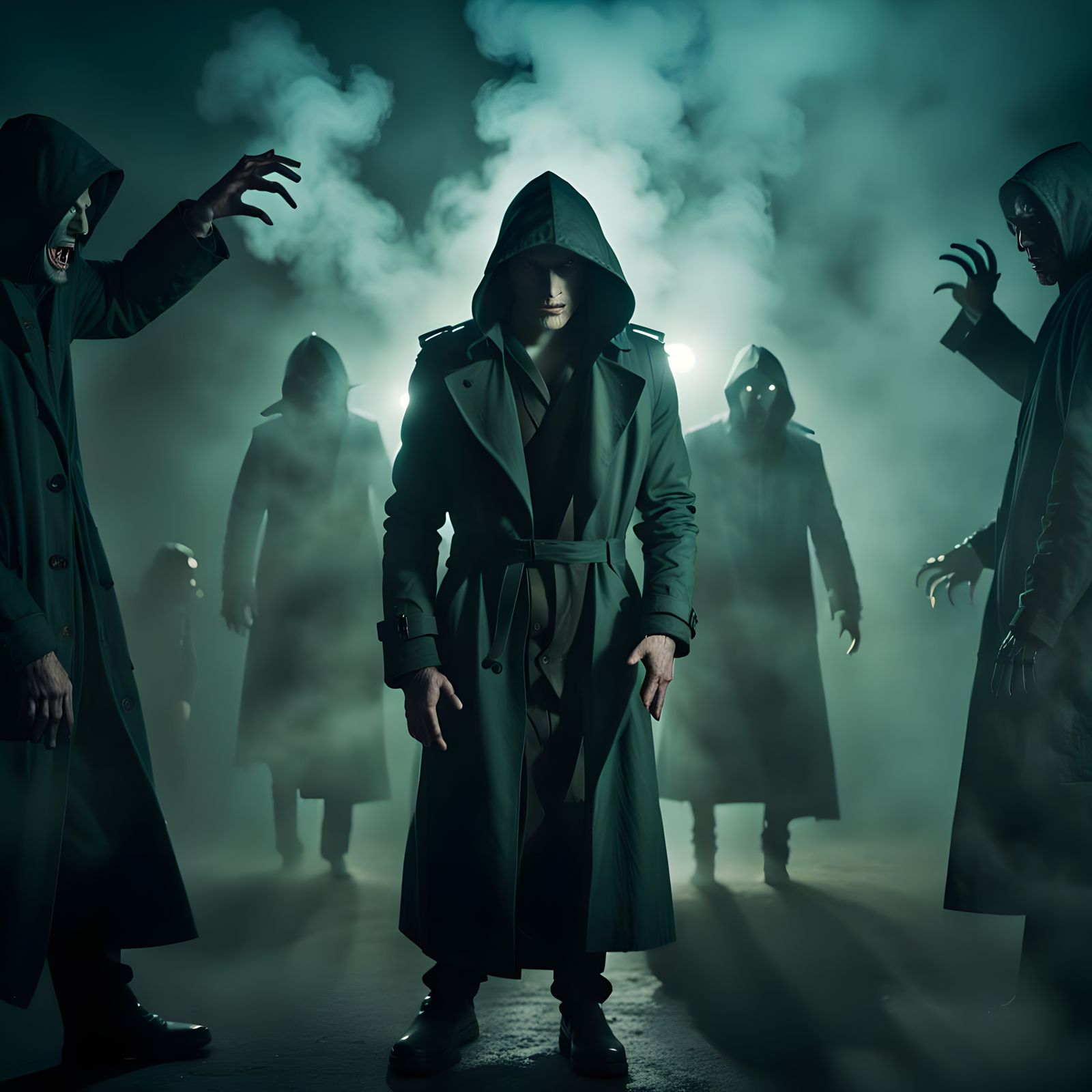 DEAD MAN & HIS SHADOW Surrounded by Dread.