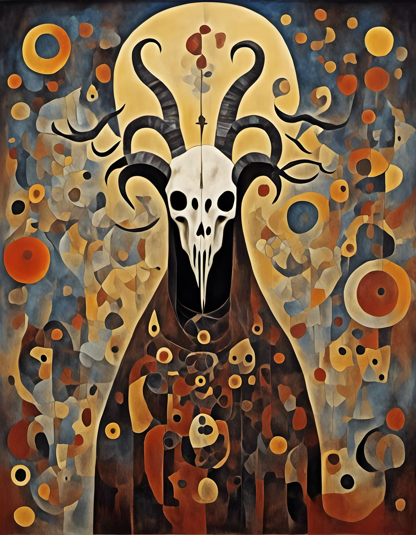 Surreal Shaman in Mystic Circle