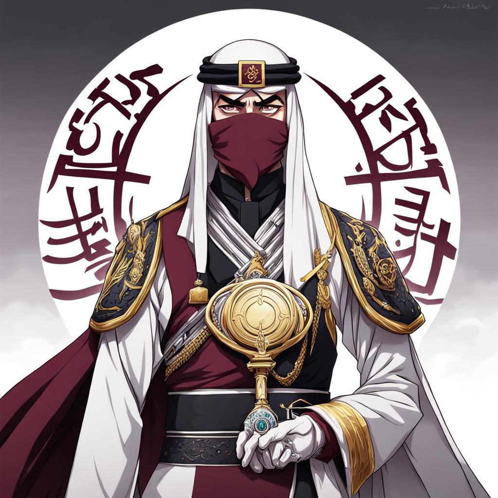 Qatar Personified as Anime Character